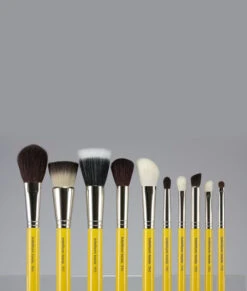 BDellium Tools - Studio Mineral 10pc. Brush Set With Roll-up Pouch -Cerave Shop 10min st 12