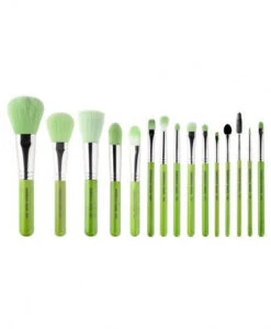 Green Bambu Complete 15pc. Brush Set With Roll-up Pouch -Cerave Shop 2greenbambu15pcset