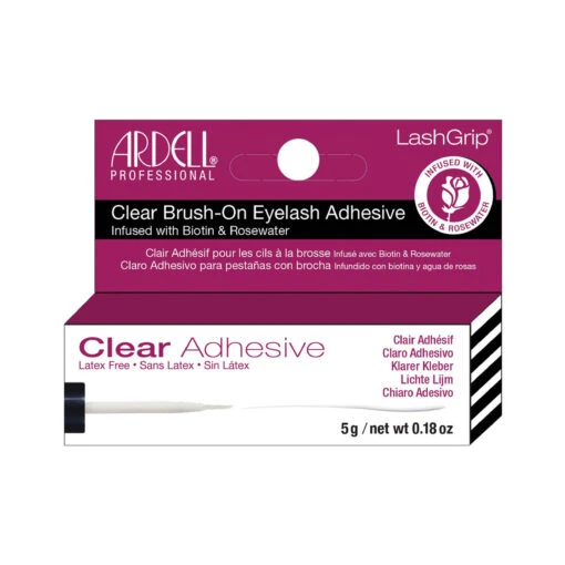 Ardell Brush-On Adhesive With Biotin & Rosewater - Clear