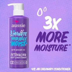 Aussie 3 Minute Miracle Moist Deep Conditioner -Cerave Shop Aussie 3 Minute Miracle Moist Deep Conditioner 475 mL 381519185885 2500x2500 1