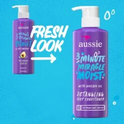 Aussie 3 Minute Miracle Moist Deep Conditioner -Cerave Shop Aussie Hair 3 Minute Miracle Moist Deep Conditioner 475mL Value Size 381519185885 2 2500x2500 1