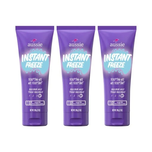 Aussie Instant Freeze Gel - Pack Of 3