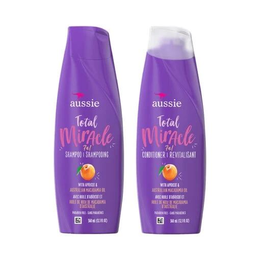 Aussie Total Miracle 7N1 Shampoo & Conditioner Bundle