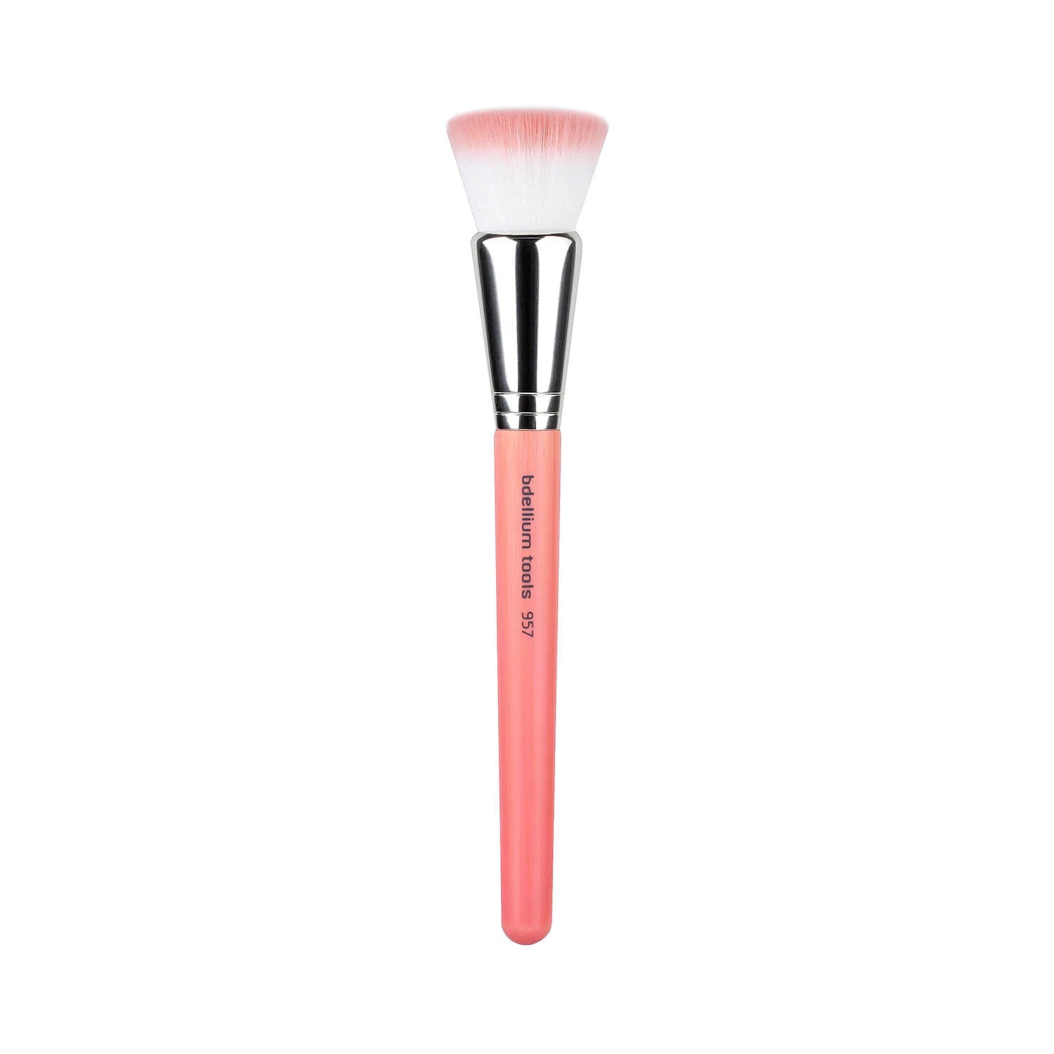 BDellium Tools - Pink Bambu - 957 Precision Kabuki Brush - Pink 3 BDellium Tools - Pink Bambu - 957 Precision Kabuki Brush - Pink