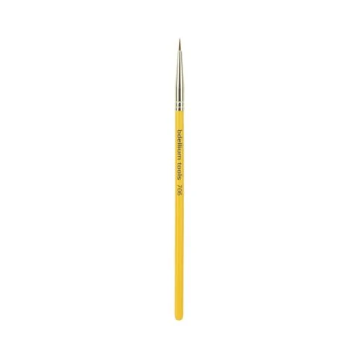 BDellium Tools - Studio Line - 706 Fine Point Eyeliner Brush - Yellow