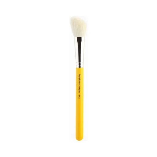 BDellium Tools - Studio Line - 942 Slanted Contour Brush - Yellow