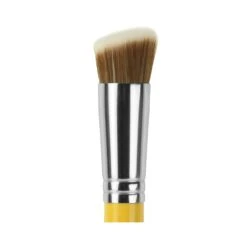 BDellium Tools - Studio Line - 954 Duet Fiber Slanted Kabuki Brush - Yellow -Cerave Shop BDellium Tools Studio Line 954 Duet Fiber Slanted Kabuki Brush Yellow 1500x1500 1