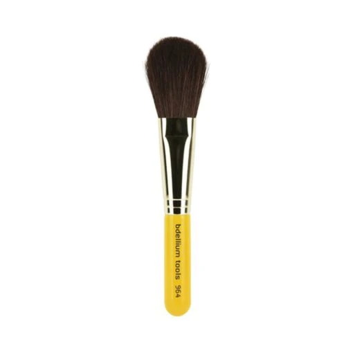BDellium Tools - Studio Line - Travel 964 All Purpose Blusher Brush - Yellow