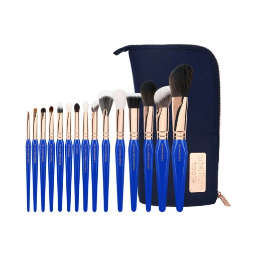 Golden Triangle Phase III Complete 15pc Brush Set With Pouch
