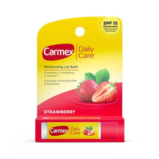 Daily Care Lip Balm - Medicated - SPF 15 - Strawberry