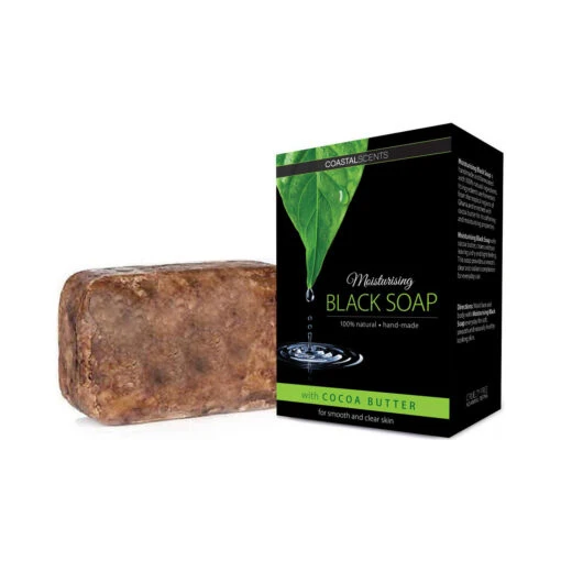 Moisturising Black Soap - Cocoa Butter
