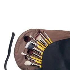 BDellium Tools - Studio Mineral 10pc. Brush Set With Roll-up Pouch -Cerave Shop bd set 09minst10 02