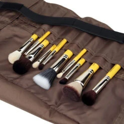 BDellium Tools - Studio Mineral 10pc. Brush Set With Roll-up Pouch -Cerave Shop bd set 09minst10 03