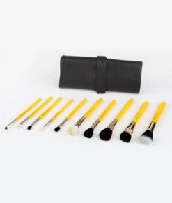 BDellium Tools - Studio Mineral 10pc. Brush Set With Roll-up Pouch -Cerave Shop mineral10a b 12